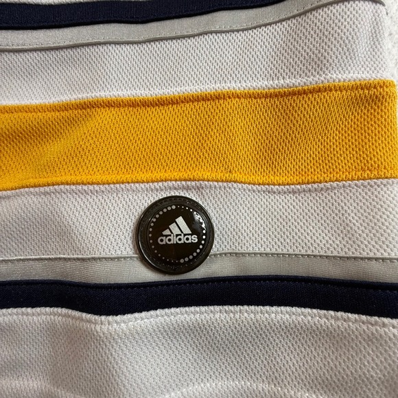 Adidas Buffalo Sabres Jersey Mens 52 White Okposo 21 Alternate Captain Authentic - Picture 5 of 10